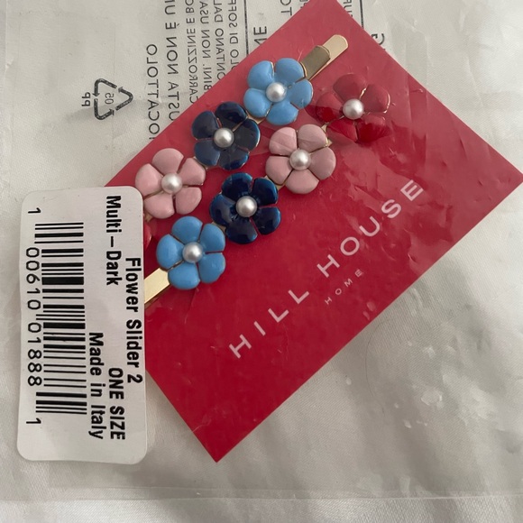NIB Hill House floral gem hair slides - Picture 3 of 3